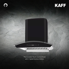 Kaff 60 cm Wall Mounted Chimney Dry Heat Auto clean PRIMA TX DHC 60