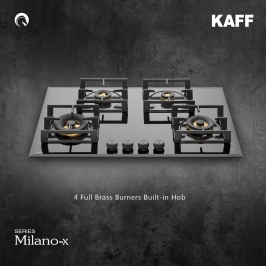 Kaff 76 cm 4 Burner Hob Milano x MFBX 764