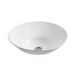 Kohler Table Top Circle Shaped White Basin Area Conical Bell K-2200IN-0