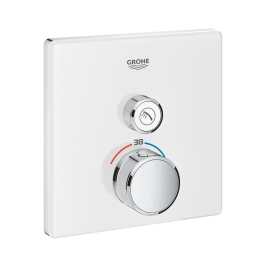 Grohe 1 Way Thermostatic Diverter Smartcontrol 29153LS0 - Moon White Finish