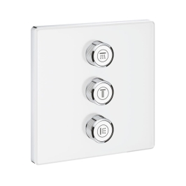 Grohe 3 Way Thermostatic Diverter Smartcontrol 29158LS0 - Moon White Finish