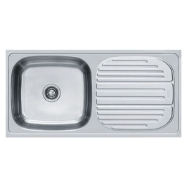 Franke Stainless Steel Sink Premium Series 611 X GRAND 40 x 20 ( 40 x 20 inches ) - Satin