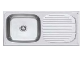 Franke Stainless Steel Sink Premium Series 611 X GRAND 44 x 20 ( 44 x 20 inches ) - Satin