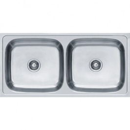 Franke Stainless Steel Sink Premium Series 620 X TRENDY ( 30 x 20 inches ) - Satin