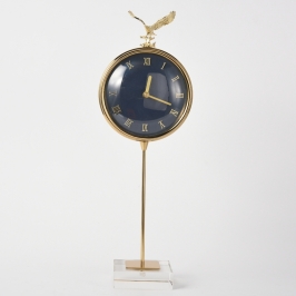 Eagle Regal Timepiece Clock Ornament