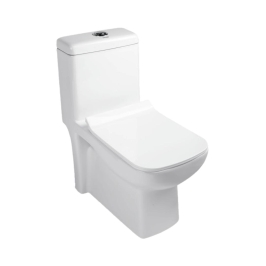 Parryware Floor Mounted White 1 Piece WC Activa ACTIVA C899H with S-Trap