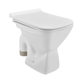 Essco Floor Mounted White Closet WC Aspire AIS-WHT-101551SNPPSM with S-Trap