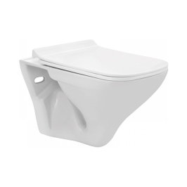 Essco Floor Mounted White Closet WC Aspire AIS-WHT-101951NPPSM with