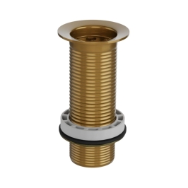 Jaquar 5 inches Regular Waste Couplings ALD 705L130 - Gold Bright PVD