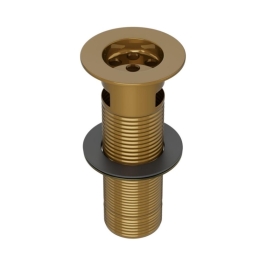 Jaquar 5 inches Regular Waste Couplings ALD 709L130 - Gold Bright PVD