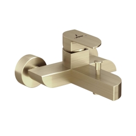 Jaquar 2 Way Wall Mixer Alive ALI-GDS-85119 Normal Flow - Gold Dust Finish