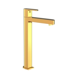Jaquar Table Mounted Tall Boy Basin Tap Alive ALI-GLD-85021 - Full Gold