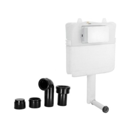 Artize Pneumatic Concealed Wall Mounted Cistern Without Frame APC-WHT-5012500P - White