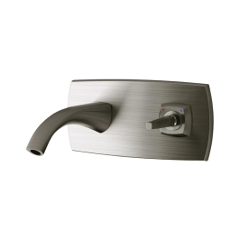 Jaquar Wall Mounted Basin Mixer Arc ARC-SSF-87233K - Stainless Steel