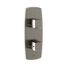 Jaquar 1 Way Thermostatic Diverter ARC ARC-SSF-87661 Normal Flow - Stainless Steel Finish