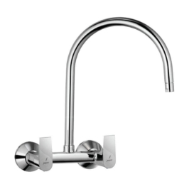 Jaquar Wall Mounted Regular Kitchen Sink Mixer Aria ARI-39309 with Swinging Spout in Chrome Finish