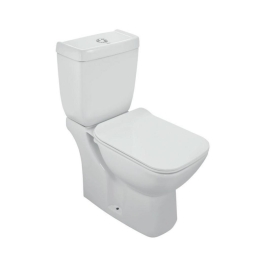 Jaquar Floor Mounted White 2 Piece WC Aria ARS-WHT-39751S250UFSMZ with S-Trap