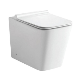 Jaquar Wall Mounted White Closet WC Aria ARS-WHT-39955P180UFSM with P-Trap