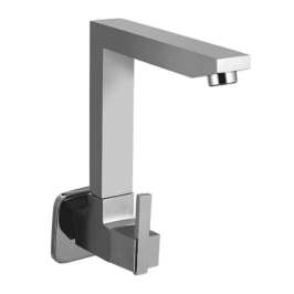 Cavier Wall Mounted Regular Kitchen Sink Tap Artis AS-02-135 with Swinging Spout in Chrome Finish