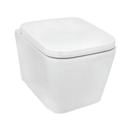 Parryware Wall Mounted White Closet WC Aura AURA C8848 with P-Trap