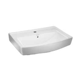 Parryware Wall Mounted Rectangle Shaped White Basin Area Azure AZURE C8886