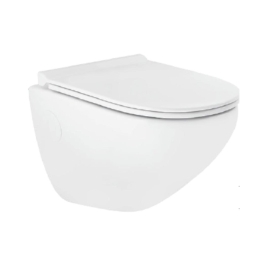 Parryware Wall Mounted White Closet WC Cardiff CARDIFF C022J with P-Trap