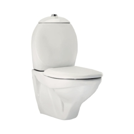 Parryware Wall Mounted White 2 Piece WC Casa CASA C022W with P-Trap