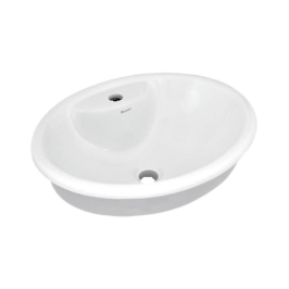 Parryware Counter Top Oval Shaped White Basin Area Cascade Nxt CASCADE NXT C0431