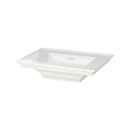 American Standard Wall Mounted Rectangle Shaped White Basin Area Town Square CCASF479-0040410C0