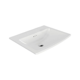 American Standard Counter Top Rectangle Shaped White Basin Area Neo Nobile CCASF507-1010410F0