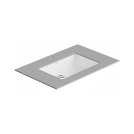 American Standard Under Counter Rectangle Shaped White Basin Area Square Thin 600mm CCASF513-1000410F0