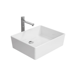 American Standard Table Top Rectangle Shaped White Basin Area Thin Touch CCASF611-0000410F0