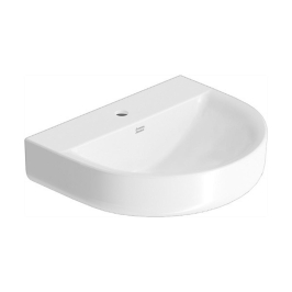 American Standard Wall Mounted Semi Circle Shaped White Basin Area Concept D CL0553I-6DACTLW
