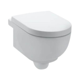 Artize Wall Mounted White Closet WC Cellini CLS-WHT-47951BIUF with P-Trap