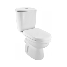 Essco Floor Mounted White 2 Piece WC Cosmo CMS-WHT-103751P180SPP with S-Trap