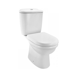 Essco Floor Mounted White 2 Piece WC Cosmo CMS-WHT-103751S220NPP with S-Trap