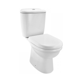 Essco Floor Mounted White 2 Piece WC Cosmo CMS-WHT-103751S220SPP with S-Trap