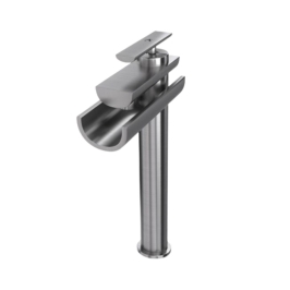 Artize Table Mounted Tall Boy Basin Mixer Confluence CNF-SSF-69009B - Stainless Steel