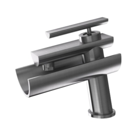 Artize Table Mounted Regular Basin Mixer Confluence CNF-SSF-69011B - Stainless Steel