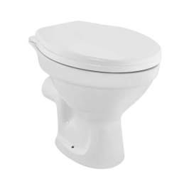 Jaquar Wall Mounted White Closet WC Continental CNS-WHT-551PNPP184LZ with P-Trap