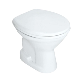 Jaquar Floor Mounted White Closet WC Continental CNS-WHT-551SSPP with P-Trap