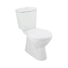 Jaquar Floor Mounted White 2 Piece WC Continental CNS-WHT-755S220SPPZ with S-Trap