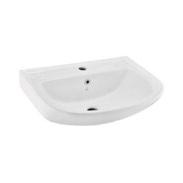 Jaquar Wall Mounted Oval Shaped White Basin Area Continental CNS WHT 801