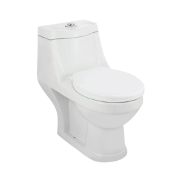 Jaquar Floor Mounted White 1 Piece WC Continental CNS-WHT-851S300SPP with S-Trap