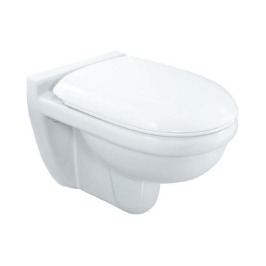 Jaquar Wall Mounted White Closet WC Continental CNS-WHT-959JSPP with P-Trap