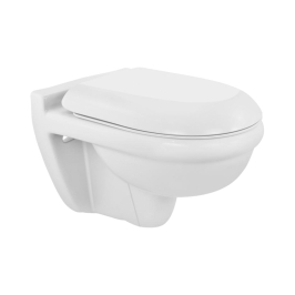 Jaquar Wall Mounted White Closet WC Continental CNS-WHT-959UF with P-Trap