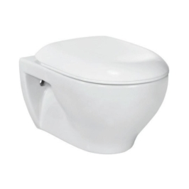 Jaquar Wall Mounted White Closet WC Continental CNS-WHT-961SPP with P-Trap