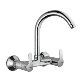 Essco Wall Mounted Regular Kitchen Sink Mixer Cosmo COS-103309N with Swinging Spout in Chrome Finish