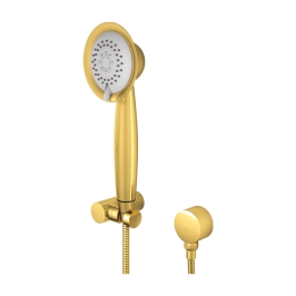 Colston Multi Flow Hand Showers Crysta Gold CRYSTA GOLD HAND SHOWER - Gold