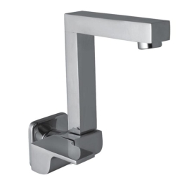 Cavier Wall Mounted Regular Kitchen Sink Tap Castor CT-12-135 with Swinging Spout in Chrome Finish